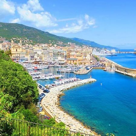 Charmant Studio Climatise Avec Parking, Au Coeur De Pietranera, Plage A 500M, Bastia A 2Km Ville-di-Pietrabugno 外观 照片